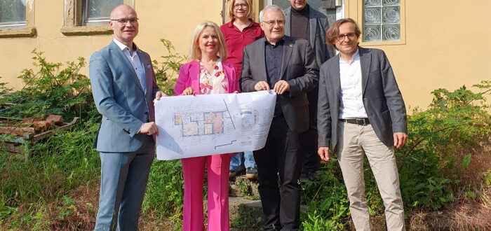 Sanierungsbeginn in Mönchsondheim (Bild Leo Eckert)